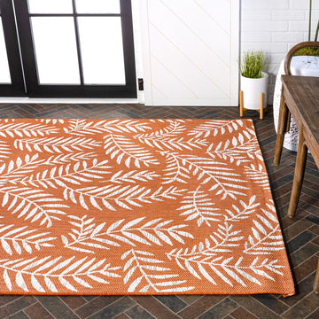 Nevis Palm Frond Indoor/outdoor Area Rug